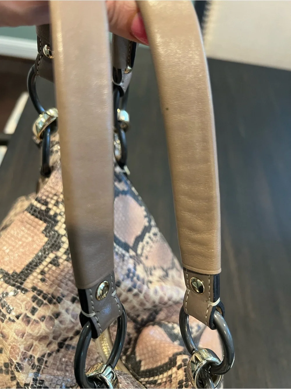 Coach Kristin Python Bag 16935